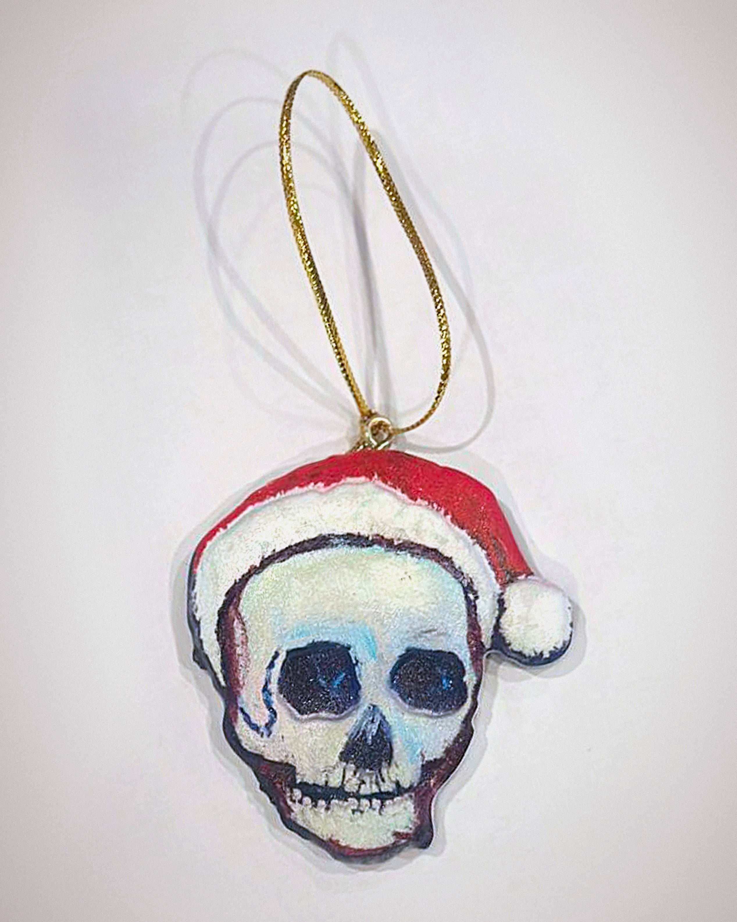 Skelly Santa - クリスマス オーナメント